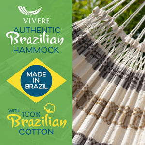 Authentic Brazilian Luxury Hammock - Double