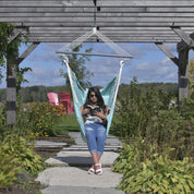 Polyester Hammock Chair - Aqua