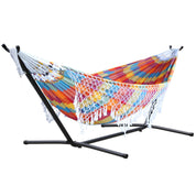 Authentic Brazilian Hammock with Stand (10ft/290cm) - Carnival