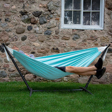 Load image into Gallery viewer, 9ft Polyester Hammock with Stand
