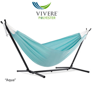 9ft Polyester Hammock with Stand