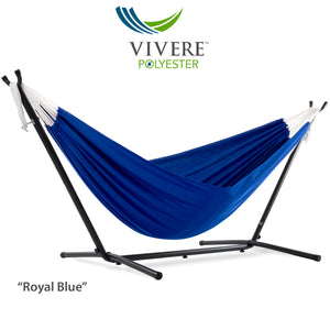 9ft Polyester Hammock with Stand
