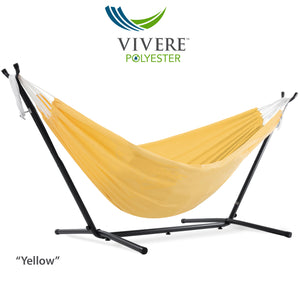 9ft Polyester Hammock with Stand