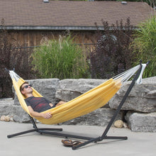 Load image into Gallery viewer, 9ft Polyester Hammock with Stand
