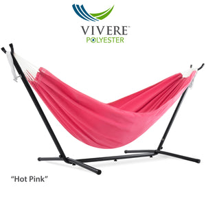 9ft Polyester Hammock with Stand