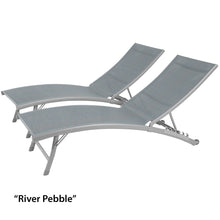 Load image into Gallery viewer, Clearwater 6 Position Aluminum Lounger 2 pc Set
