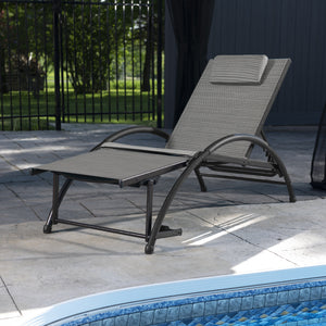 Dockside Sun Lounger - Aluminum