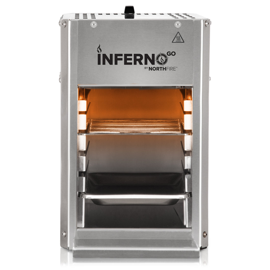 Northfire Propane Infrared Grill Single InfernoGo Silver Vivere Canada