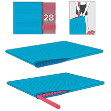 Load image into Gallery viewer, Noodle Floatz Double -True Turquoise- With 28 Noodles
