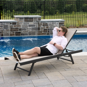 Urban Aluminum Sun Lounger (2 Pack)