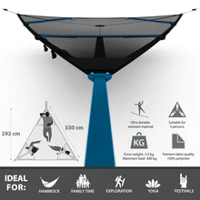 Load image into Gallery viewer, Elevate Aerial Mat - Blue

